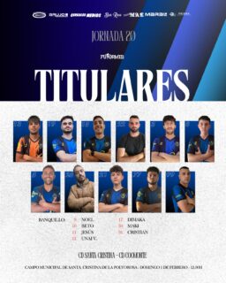 XI INICIAL | 

Los 11 titulares que salieron de cara en la mañana de hoy. 

¡1, 2, 3, Coomonte, Coomonte, Coomonte! 🖤💙 

#poryparaelpueblo #cdcoomonte #futormeszamora