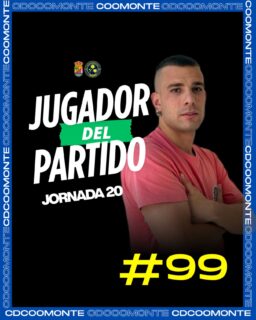 JUGADOR DEL PARTIDO | 

Arka fue nuestro hombre más destacado del encuentro de hoy.

¡Enhorabuena titán! 💣 

¡1, 2, 3, Coomonte, Coomonte, Coomonte! 🖤💙 

#poryparaelpueblo | #cdcoomonte | #futormeszamora