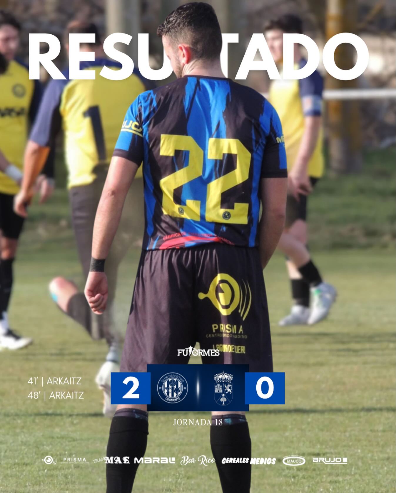 RESULTADO |
Victoria cómoda en la tarde de hoy contra un rival que no perdió la cara del partido en ningún minuto del encuentro.
Buen partido del equipo que lució su juego en la vuelta a ‘El Sequedal’ después de más de 1 mes.
Ponemos la vista al frente y tenemos la próxima ‘X’ marcada en el calendario. 🔜 San Pedro de Ceque F.C.
¡Muchas gracias a toda la afición que estuvo con nosotros en la tarde de hoy!
¡1, 2, 3, Coomonte, Coomonte, Coomonte! 🖤💙
#poryparaelpueblo | #cdcoomonte | #futormeszamora