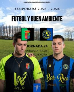 “FÚTBOL Y BUEN AMBIENTE” 

Otro jornada más y ya nos vamos a la 24. Esta vez nos desplazamos hasta San Pedro de Ceque, a un campo siempre complicado contra un rival que siempre pone las cosas difíciles. Delante, un @sanpedrodecequefc que nos hará sacar lo mejor de nosotros si queremos sacar algo positivo de ‘El Fenoyo’, nos tocará sudar la camiseta para ello. 

¡Afición, una vez más, vamos a seguir demostrando y haciendo ver la afición que tenemos! Esto es un sentimiento, esto es Coomonte. 

¡1, 2, 3, Coomonte, Coomonte, Coomonte! 🖤💙 

#poryparaelpueblo #cdcoomonte #futormeszamora