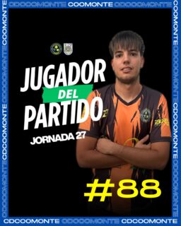 JUGADOR DEL PARTID |
Nuestro portero fue el jugador más destacado del partido tras el empate.
¡Enhorabuena Adrián! 🧤
¡1, 2, 3, Coomonte, Coomonte, Coomonte! 🖤💙
#poryparaelpueblo | #cdcoomonte | #futormeszamora