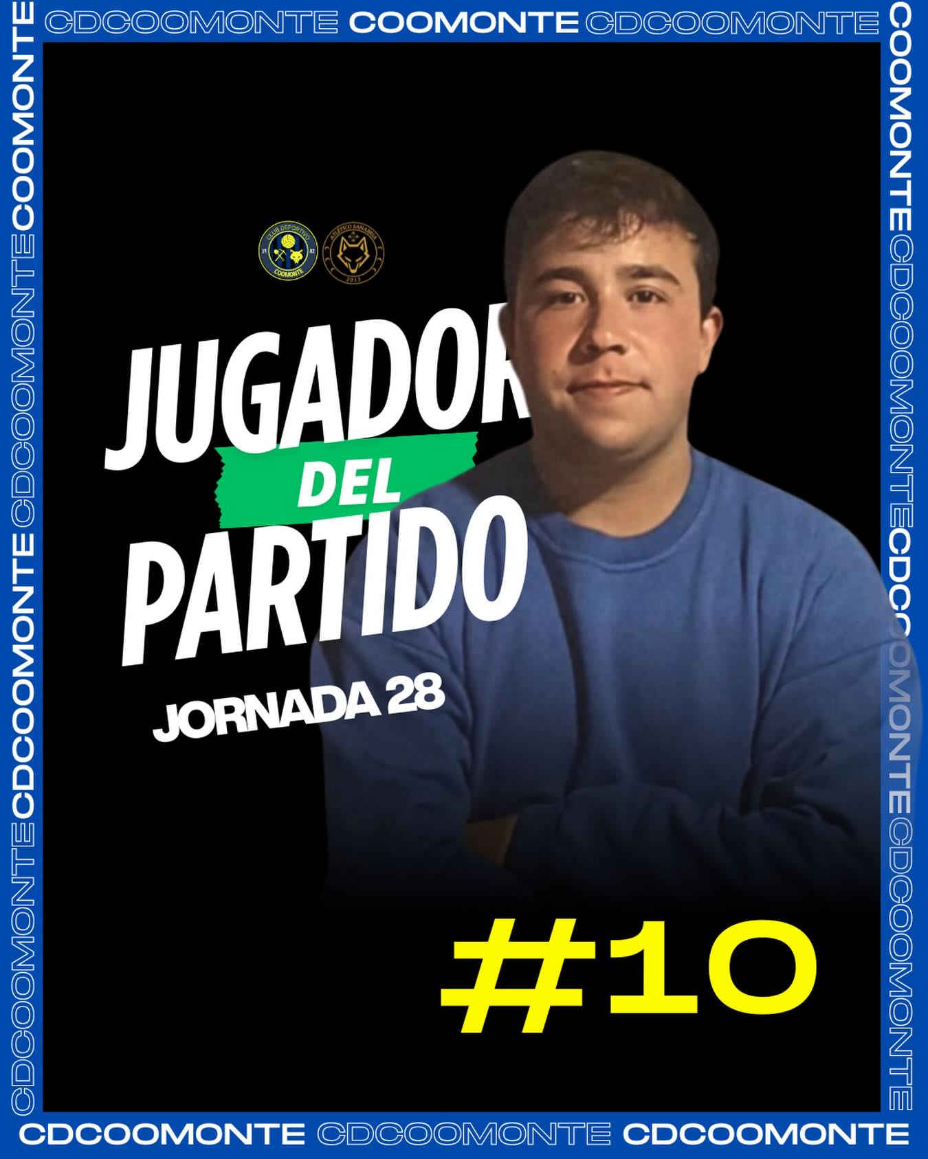 JUGADOR DEL PARTIDO | 

Nuestro jugador más destacado, una vez más y como no para nuestro ‘10’. 

¡Enhorabuena ‘Beto’! 🪄 

¡1, 2, 3, Coomonte, Coomonte, Coomonte! 🖤💙

#porypararlpueblo | #cdcoomonte | #futormeszamora