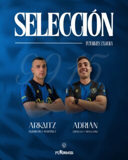 SELECCIÓN | 

Estamos de enhorabuena. Nuestros dos auténticos jugadorazos como son Arkaitz y Adrian, se unirán el 23 de abril junto al resto de compañeros seleccionados. 

¡Enhorabuena, más que merecido! 

¡1, 2, 3, Coomonte, Coomonte, Coomonte! 🖤💙 

#poryparaelpueblo | #cdcoomonte | #futormeszamora