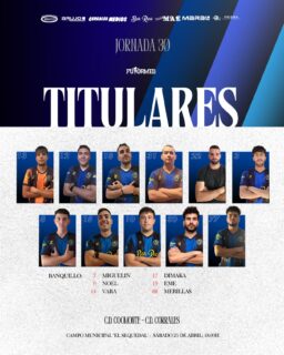 XI INICIAL | 

¡1, 2, 3, Coomonte, Coomonte, Coomonte! 🖤💙

#poryparaelpueblo | #cdcoomonte | #futormeszamora