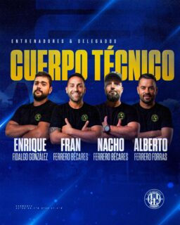 CUERPO TÉCNICO |
El timón del barco lo llevará esta gente. Que dará lo mejor para su equipo e intentar llevarlo lo más lejos posible.
Enrique, Fran, Nacho y Alberto, serán los encargados de dirigir el equipo en la siguiente campaña.
¡Talento, trabajo y compromiso; seguimos juntos!
¡1, 2, 3, Coomonte, Coomonte, Coomonte! 🖤💙
#unpueblounescudounailusion | #cdcoomonte
