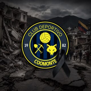 En estos momentos de dolor, el Club Deportivo Coomonte se une al pueblo venezolano con respeto, solidaridad y esperanza. Mucha fuerza para todas las familias afectadas. Venezuela, no están solos. 🖤🇻🇪