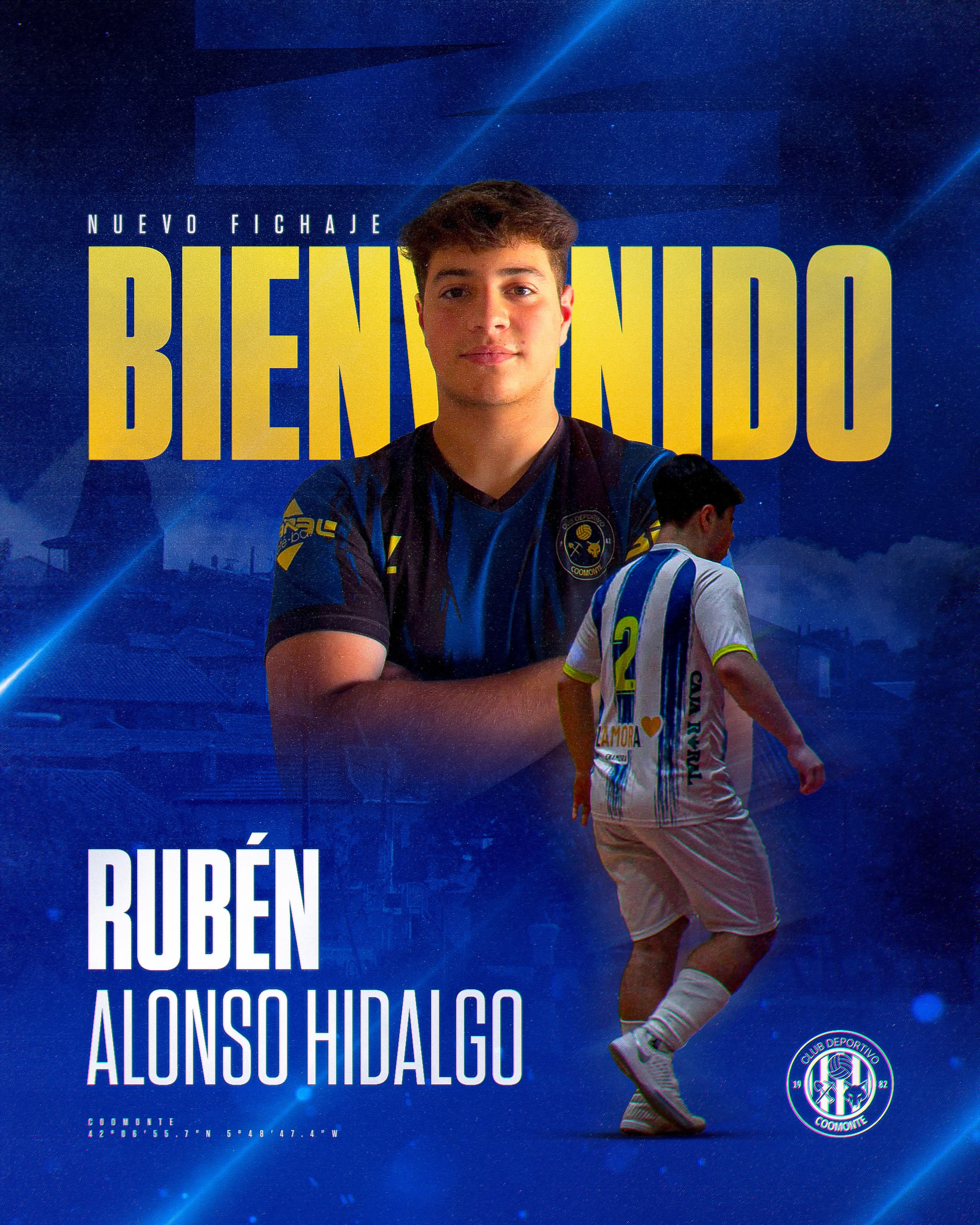 FICHAJE | 

Nos vamos a la lanza del ataque donde llega uno de casa, donde llega Rubén. Con pasado en el Atlético Benavente varías temporadas, llega para reforzar la punta del ataque. Delantero joven que llega para darle un plus al equipo. Que este sea el inicio de una temporada llena de éxitos y grandes actuaciones. 

¡Bienvenido a tu nueva casa, Rubén! 
¡Tus éxitos serán los nuestros! 

¡1, 2, 3, Coomonte, Coomonte, Coomonte! 🖤💙

#unpueblounescudounailusion | #cdcoomonte