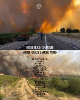 Desde el Club Deportivo Coomonte queremos enviar todo nuestro apoyo y cariño a los vecinos de Sayago en estos momentos tan difíciles. Ver cómo el fuego golpea vuestra tierra duele a toda la provincia de Zamora.

Mucho ánimo a todas las personas afectadas, a quienes están luchando por proteger sus pueblos y a los servicios de emergencia que trabajan sin descanso. Estamos con vosotros y confiamos en que, con la fuerza y la unión que siempre ha caracterizado a nuestra tierra, conseguiréis salir adelante.

También, nos acordamos de nuestros amigos del @cdsayagues, donde hoy el fútbol queda en un segundo plano. Os mandamos nuestra fuerza y apoyo. 🫂

Un fuerte abrazo de parte desde el Club Deportivo Coomonte. Mucho ánimo, Sayago.