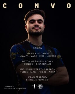 CONVO |
Jornada 1 🆚 Arcos de la Polvorosa
¡1, 2, 3, Coomonte, Coomonte, Coomonte! 🖤💙
#unpueblounescudounailusion | #cdcoomonte