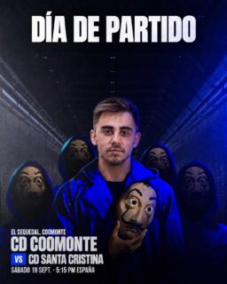MATCH DAY |
Vuelve la liga a casa, vuelve a rodar el balón en ‘El Sequedal’, donde delante tendremos un buen equipo como es el @cdsantacristina_oficial.
¡Afición, nos vemos el Sábado en casa!
¡1, 2, 3, Coomonte, Coomonte, Coomonte! 🖤💙
#unpueblounescudounailusion | #cdcoomonte