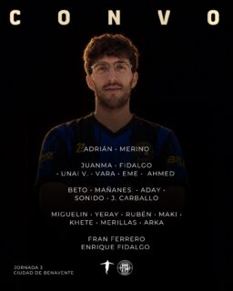 CONVO |
Jornada 3 🆚 Ciudad de Benavente
¡1, 2, 3, Coomonte, Coomonte, Coomonte! 🖤💙
#unescudounpueblounailusion | #cdcoomonte