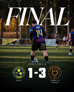 FINAL |
Nueva derrota la que vivimos el sábado en casa pese a ir 1-0 ganando al descanso. No tenemos pruebas, pero tampoco dudas de que el equipo volverá a sonreír.
Ahora toca parón de puente, nos vemos el siguiente fin de semana en Castrogonzalo.
¡1, 2, 3, Coomonte, Coomonte, Coomonte! 🖤💙
#unpueblounescudounailusion | #cdcoomonte