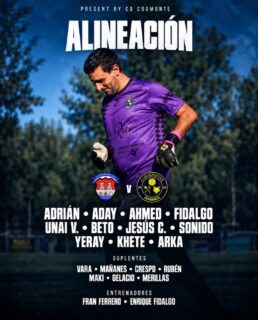 ALINEACIÓN |
Los 11 de inicio ante el @clubatleticocastrogonzalo.
¡1, 2, 3, Coomonte, Coomonte, Coomonte! 🖤💙
#unpueblounescudounailusion | #cdcoomonte